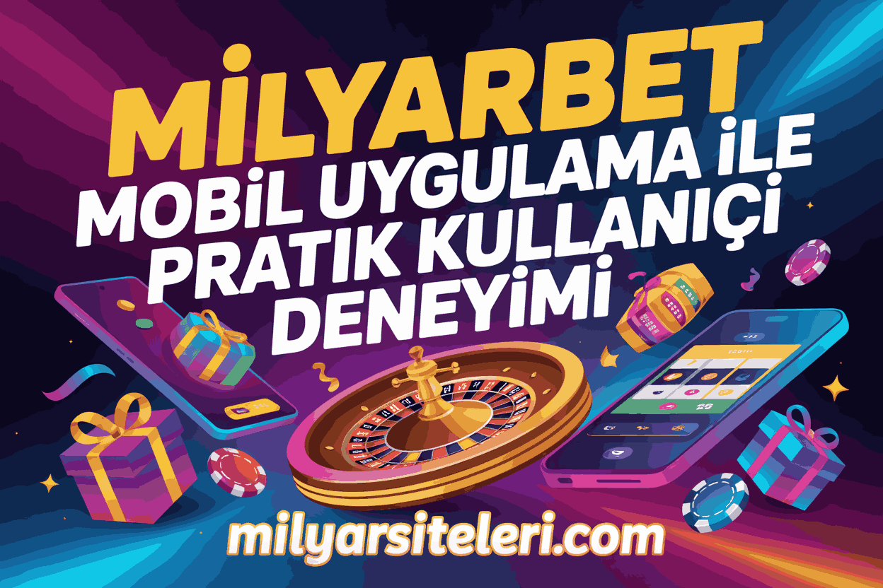 Milyarbet Mobil Uygulama ile Pratik Kullanıcı Deneyimi