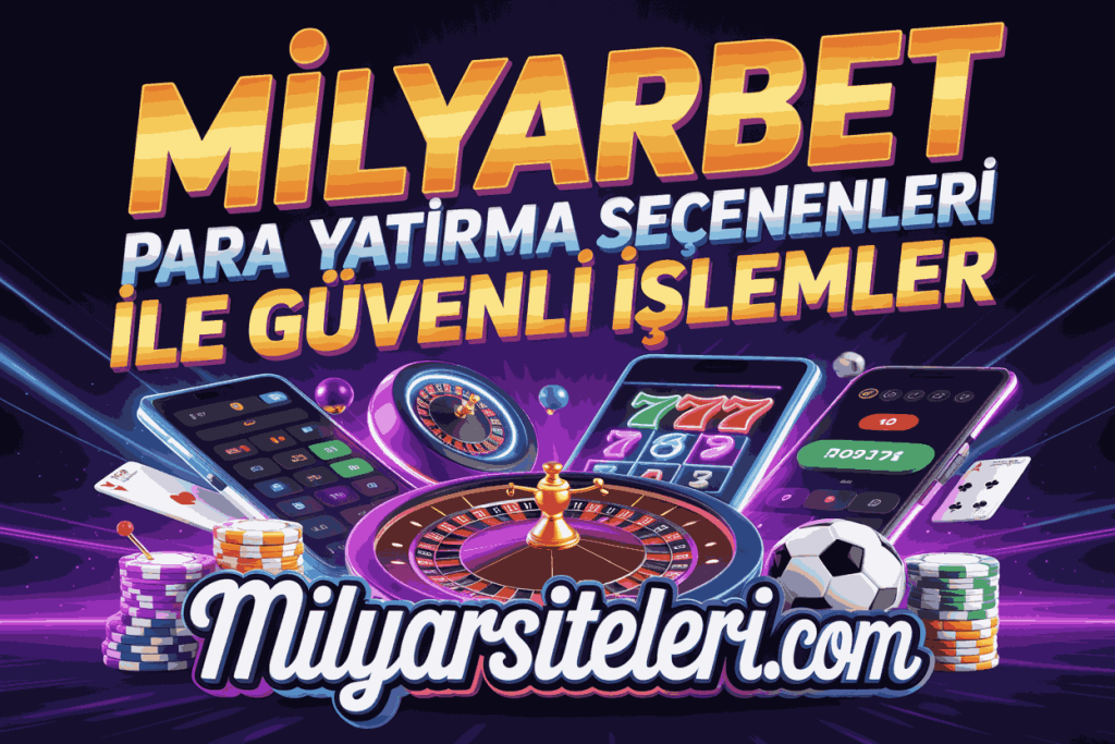 milyarbet para yatirma secenekleri ile guvenli islemler