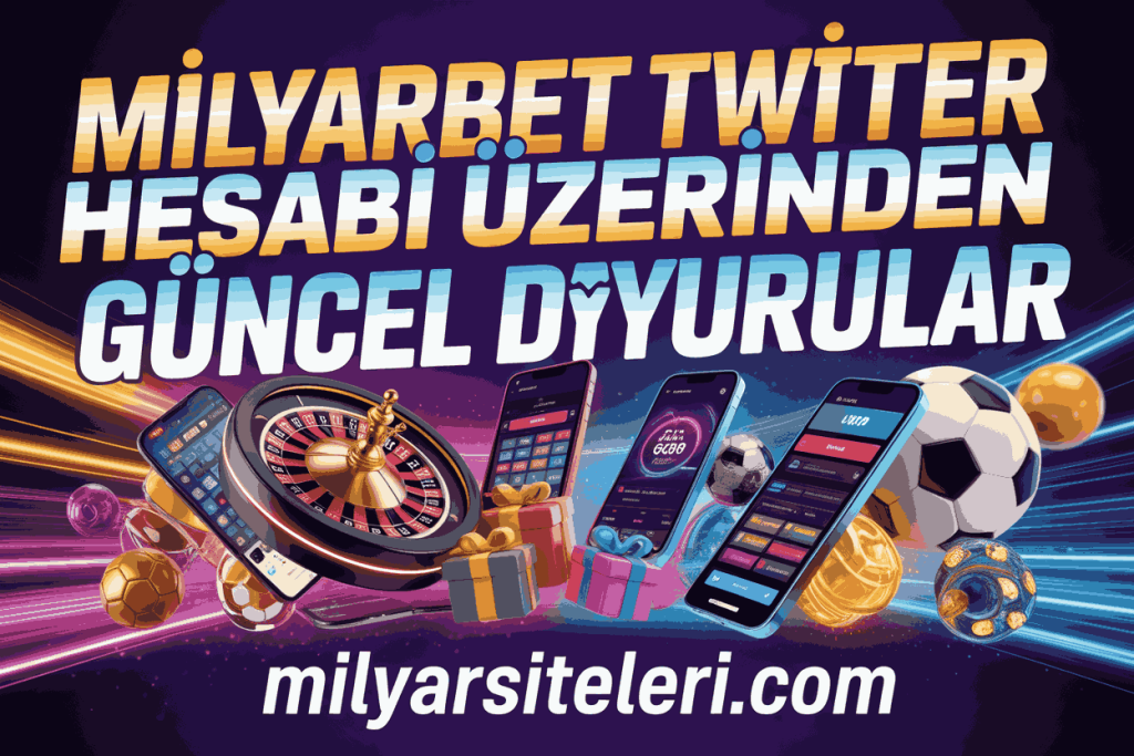milyarbet twitter hesabi uzerinden guncel duyurular